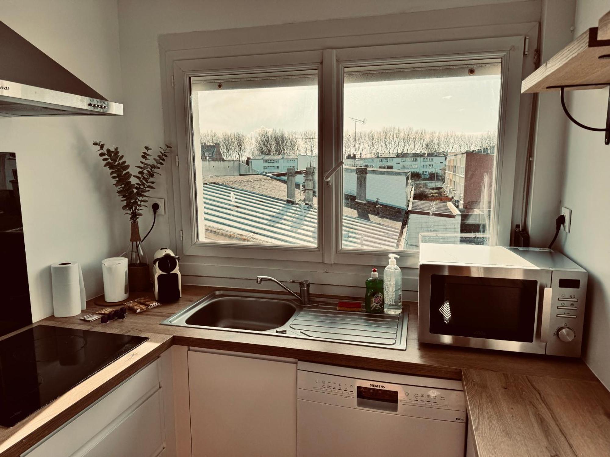 Superbe Appartement T3 Renove - Calais Nord Luaran gambar